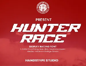 Hunter Race font