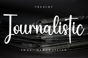 Journalistic font