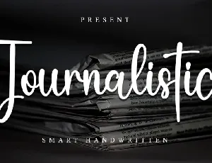 Journalistic font