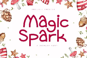 Magic Spark font