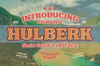 Hulberk font