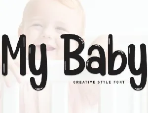 My Baby Display font