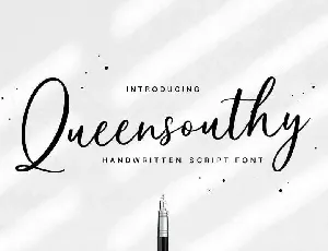 Queensouthy font