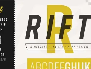 Rift Family Free font