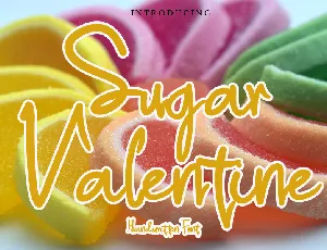 Sugar Valentine font