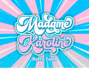 Madame Karoline Demo font