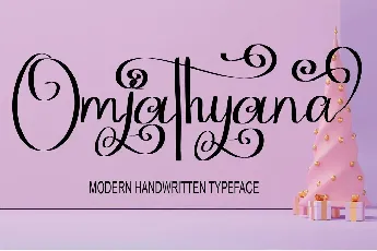 Omjathyana font