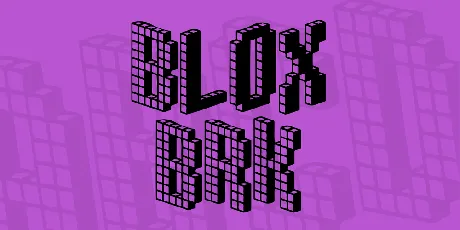 Blox BRK font