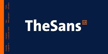 TheSans font