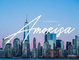 Amorisa Signature font