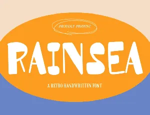 Rainsea font