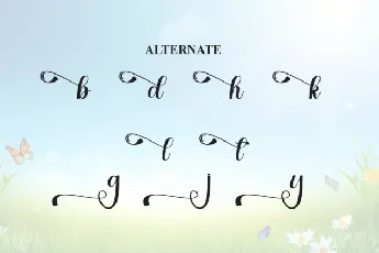 Someday Calligraphy font