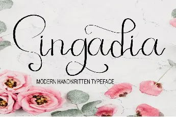 Singadia font