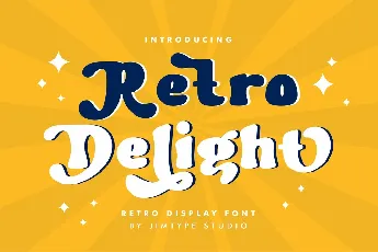 Retro Delight font