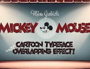 Mickey Mouse font