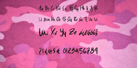 Esther Morgan font