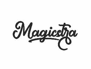 Magicstra Demo font