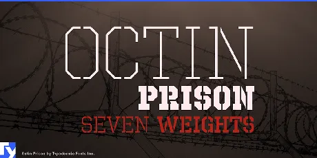 Octin Prison font