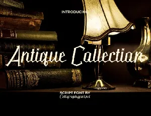 Antique Collection font