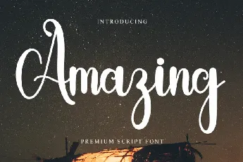 Amazing font