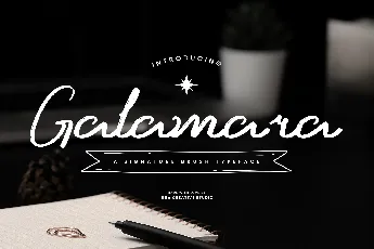 Galamara Personal Use font