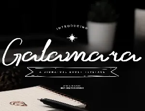 Galamara Personal Use font