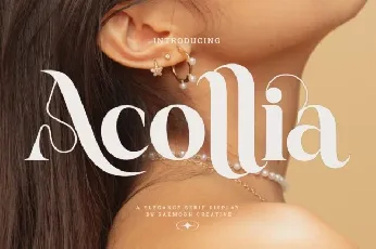 Acollia font