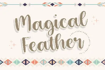 Magical Feather font