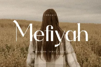 Mefiyah font