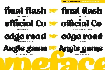 Gorgonzo font