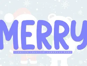 Merry Display font