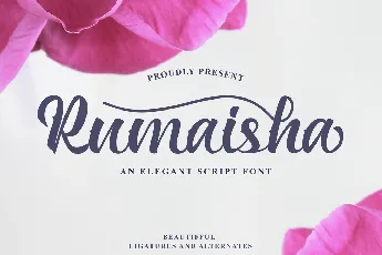 Rumaisha script font