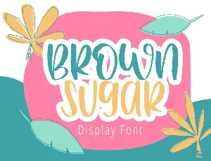 Brown Sugar font