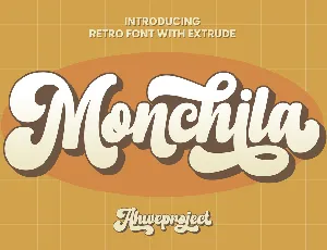 Monchila font