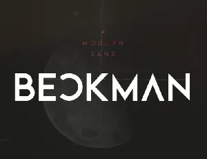 Beckman Family font