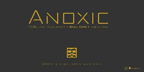 Anoxic Family font