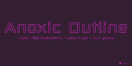 Anoxic Family font