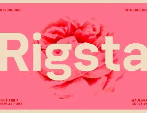 Rigsta font