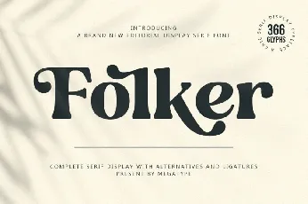 Folker font