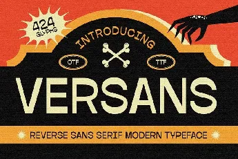 Versans font