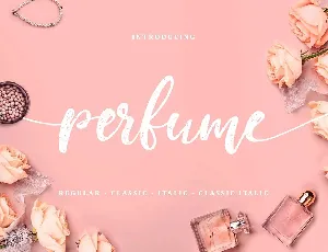 Perfume Classic Script Free font