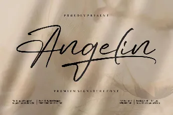 Angelin font