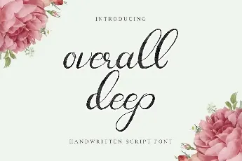 Overall Deep Demo font