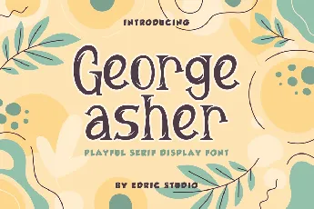 George Asher Demo font