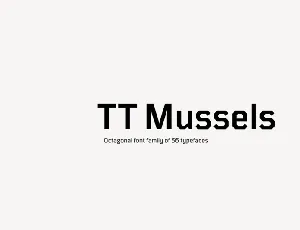 TT Mussels Family font