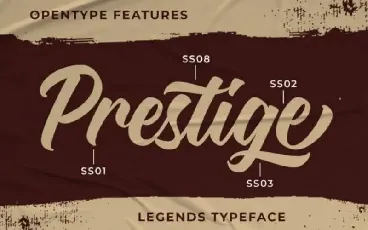 Legends Calligraphy font