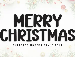 Merry Christmas Script font