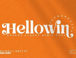 Hellowin font