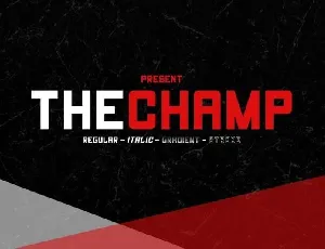 The Champ Free font