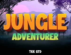 Jungle Adventurer font